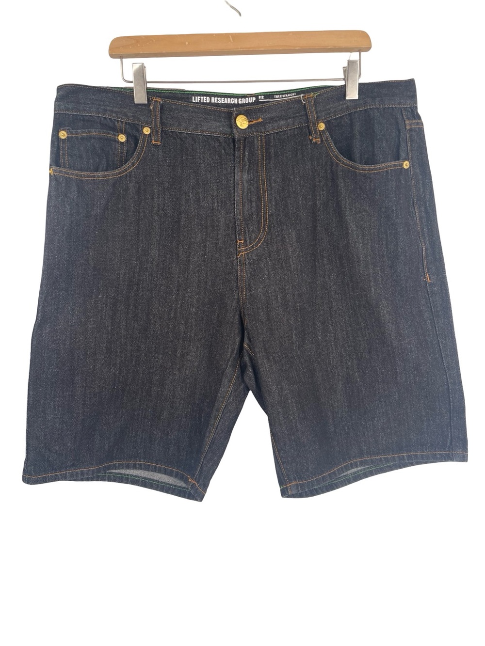 Lrg lifted Research Group Men's Dark Denim Shorts size 38
